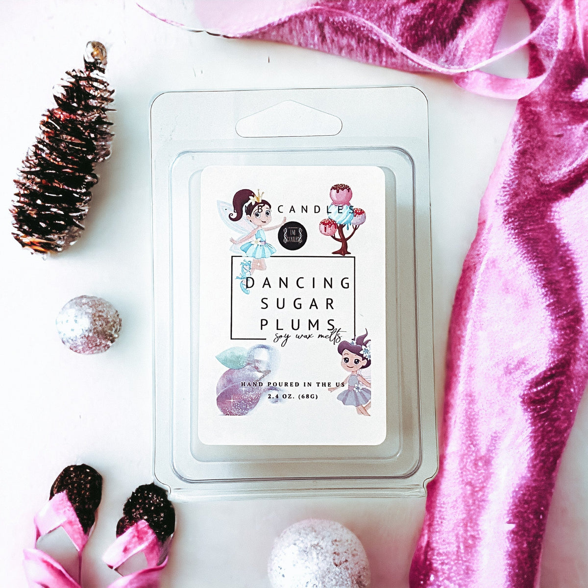 Dancing Sugar Plums Soy Wax Melts 3 PACK