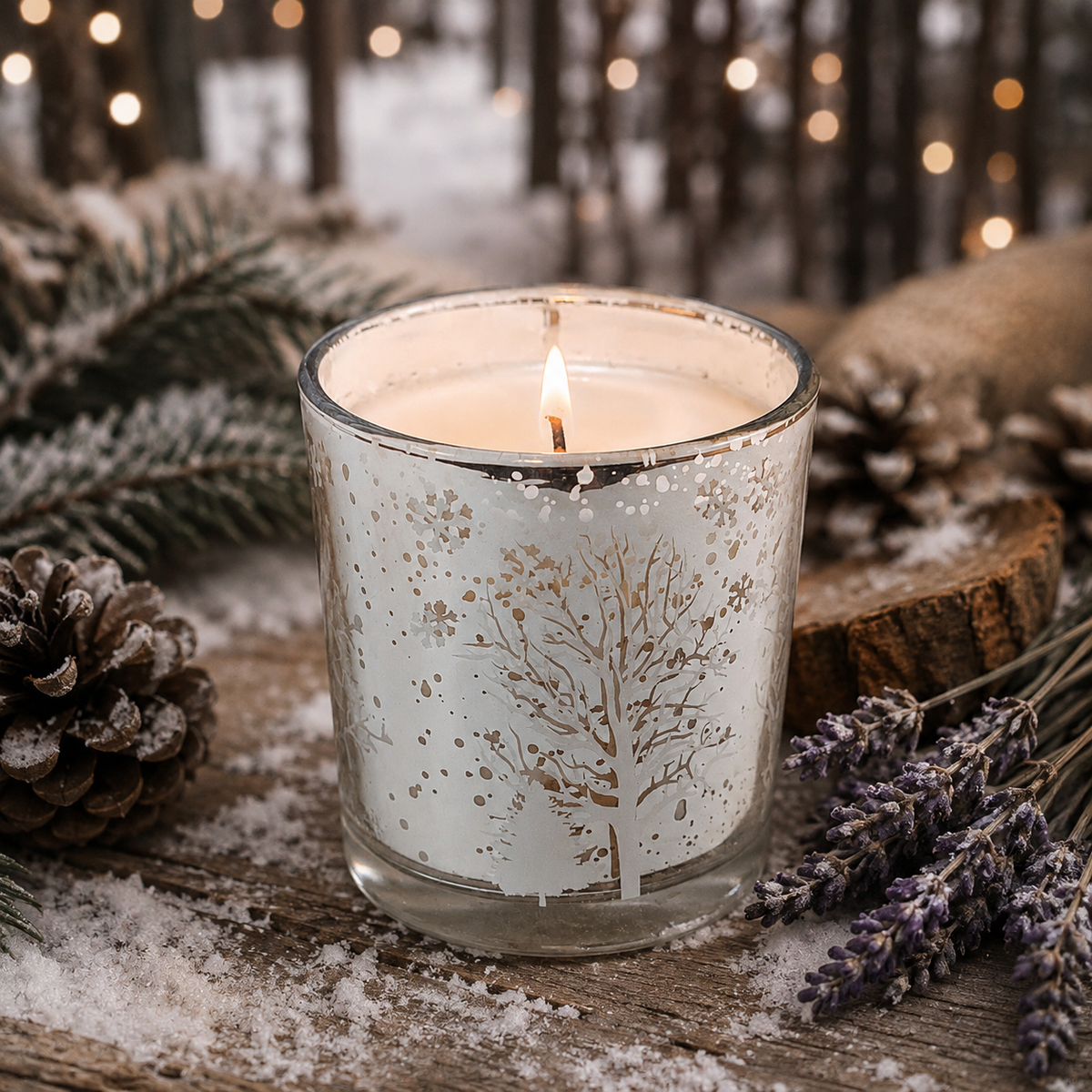 Winter Woods Holiday Candle-0