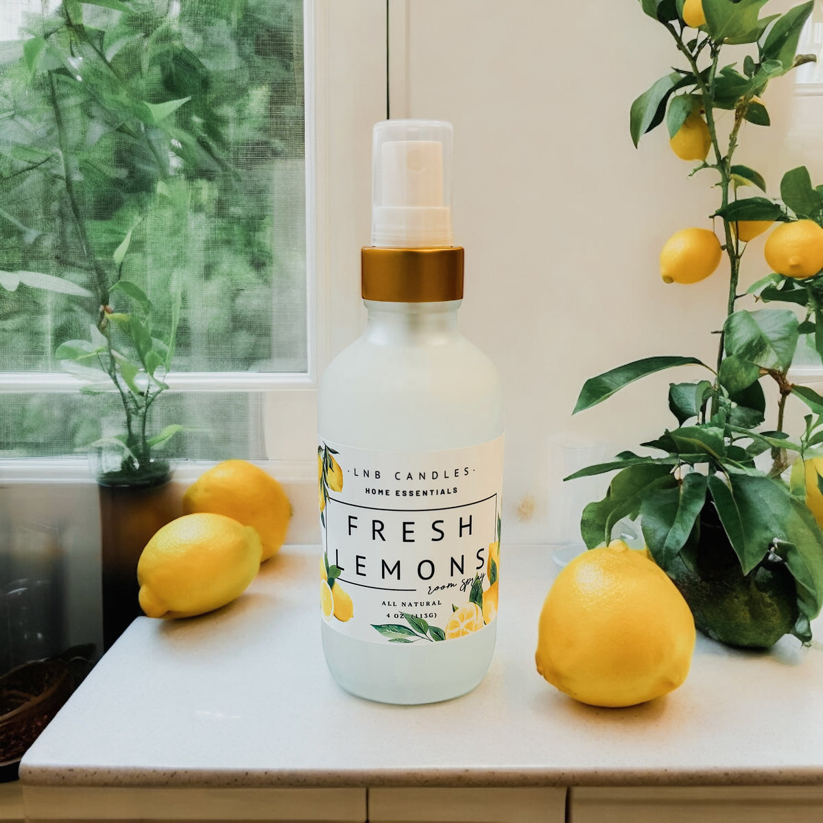 Fresh Lemons Room  and Linen Spray