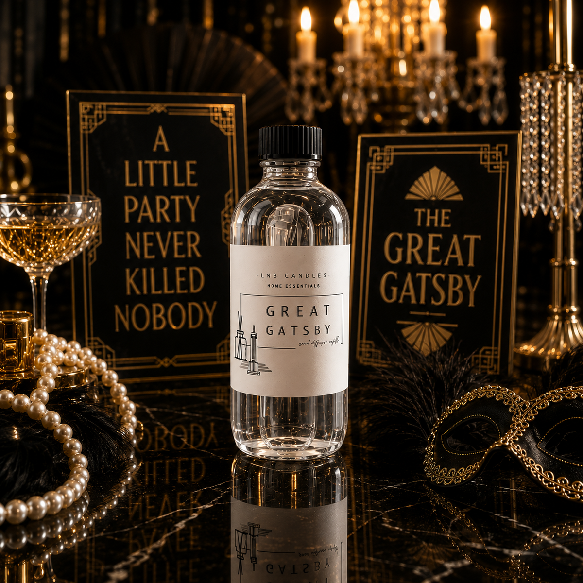 Great Gatsby Reed Diffuser Refills